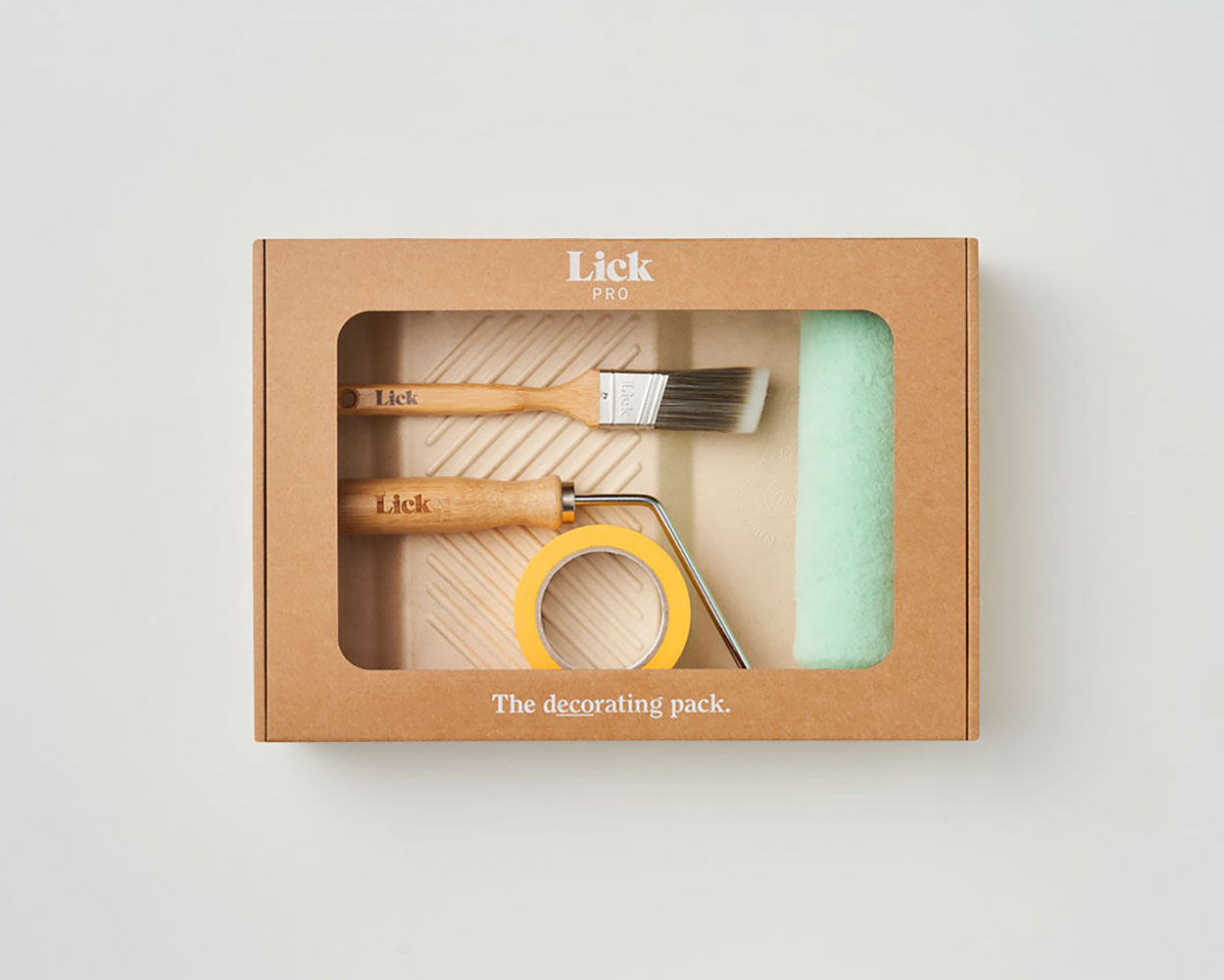 Lick single room paint kit in packaging