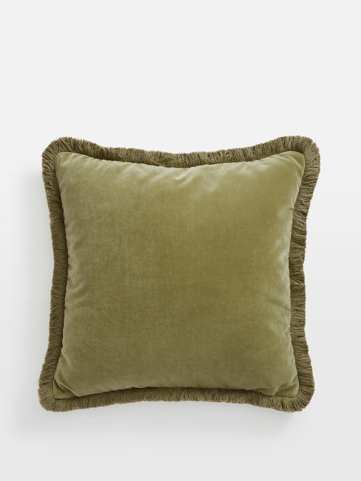 Soho Home Margeaux Square Cushion in Lichen
