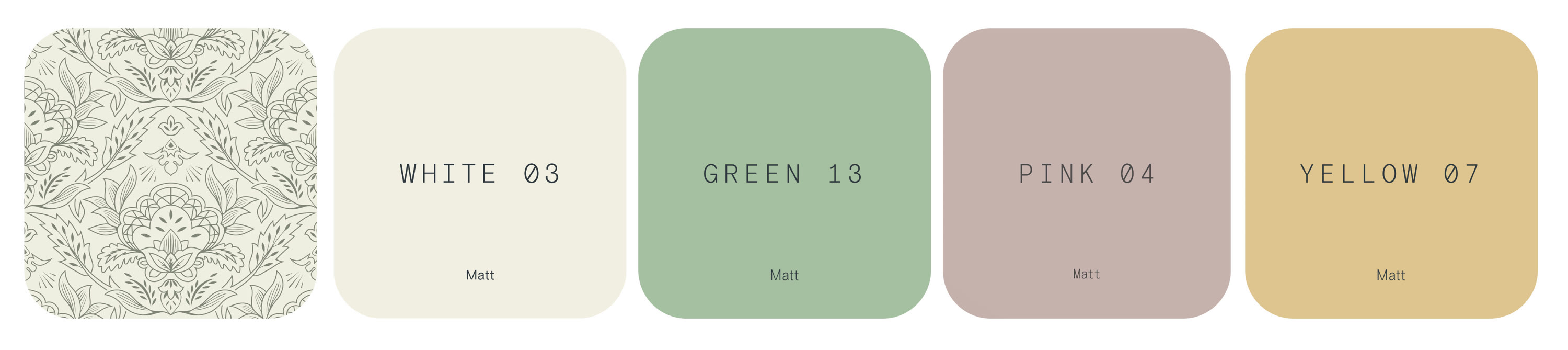 Bridgerton colour palette