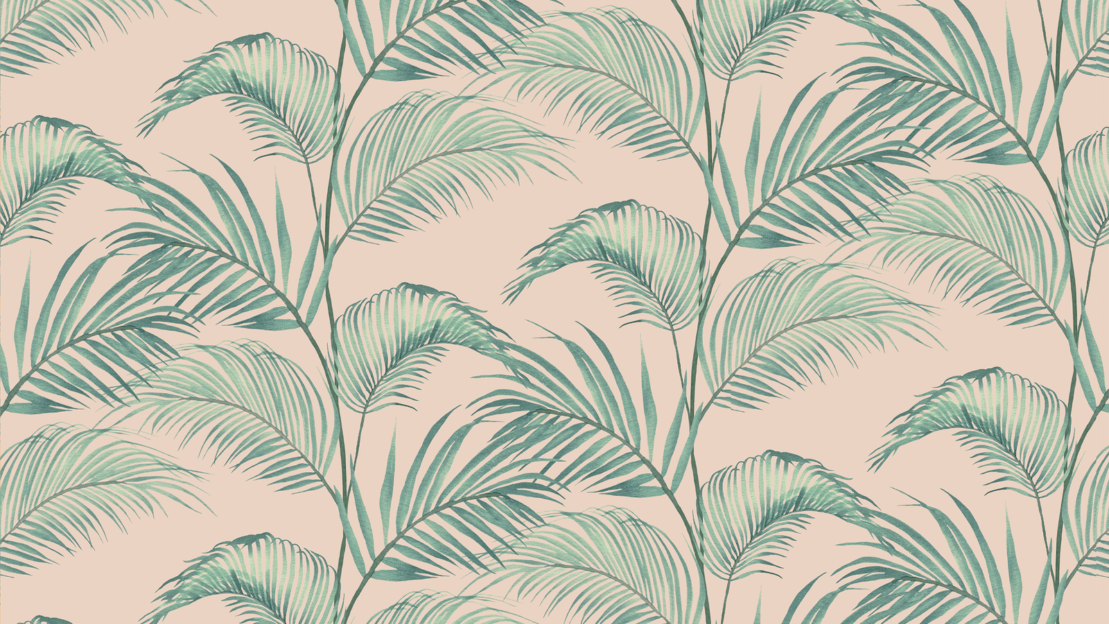 Lick paint paste the wall wallpaper Jungle 02 to wallpaper the ceiling
