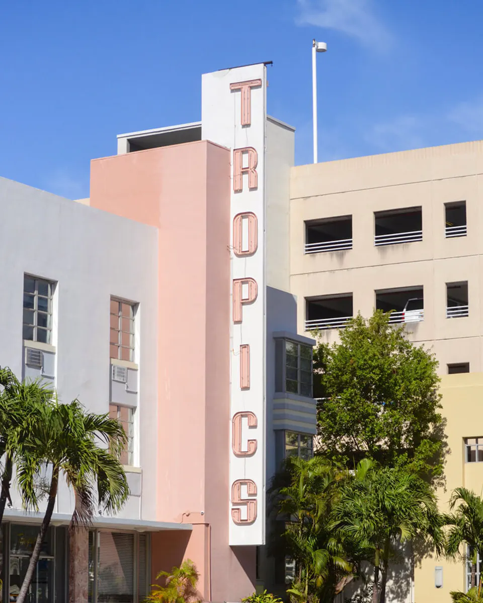 Lick home interior inspiration Miami art deco style building
