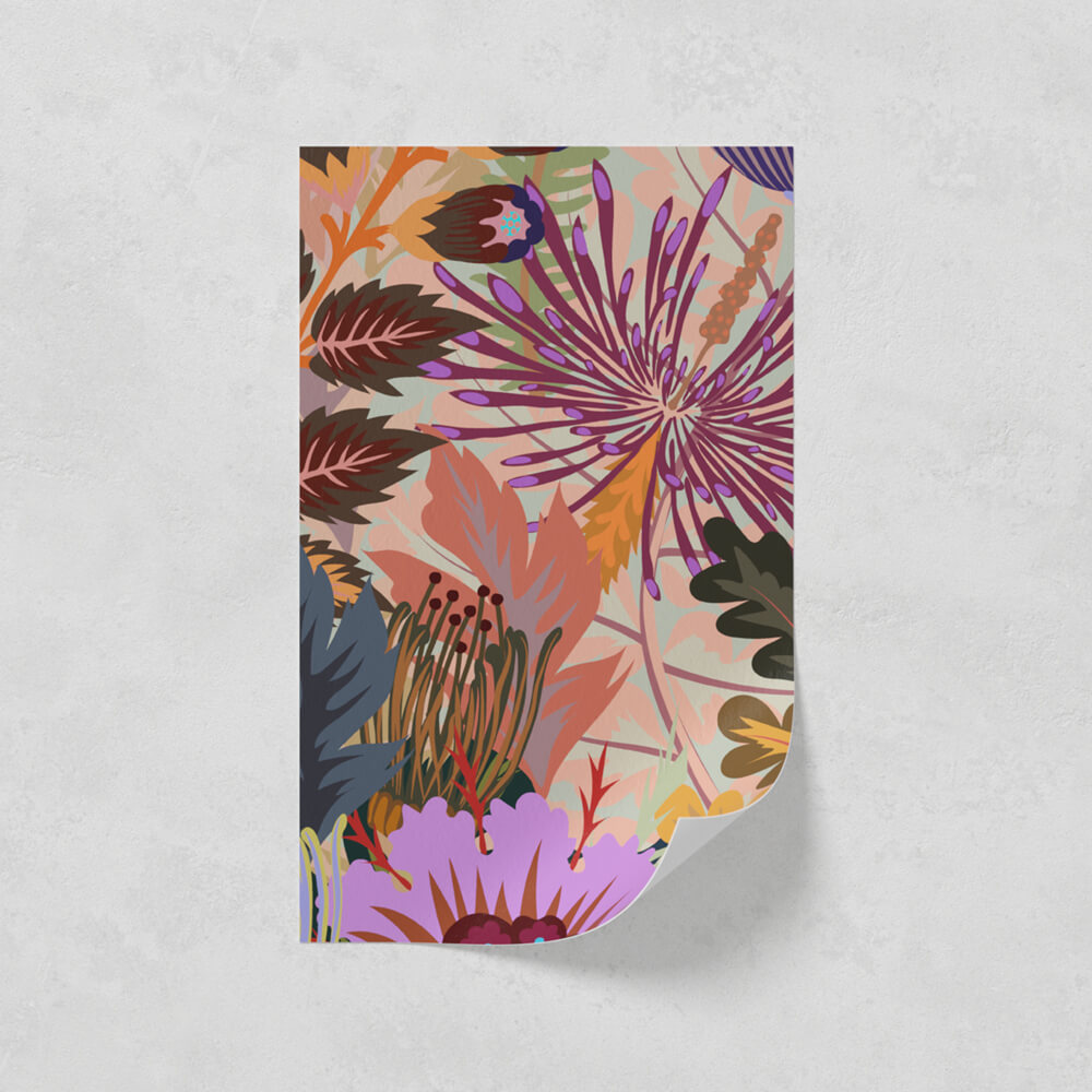 Mars Meadow 02 Wallpaper Sample Florals