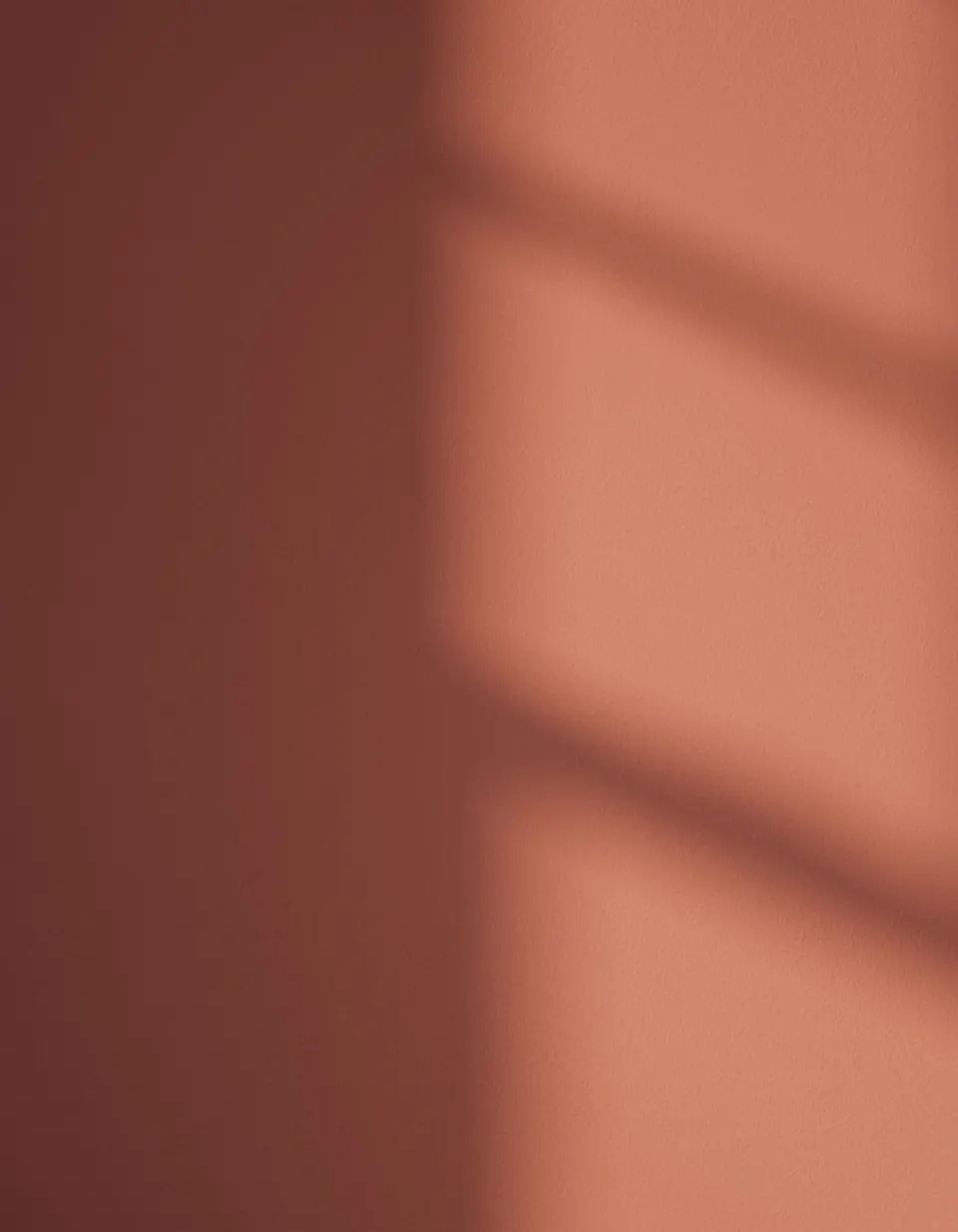 Wall decorated in Lick Red 01 with shadow