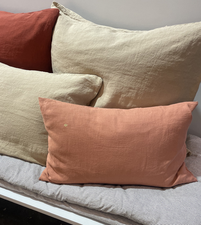 Natural materials pillows