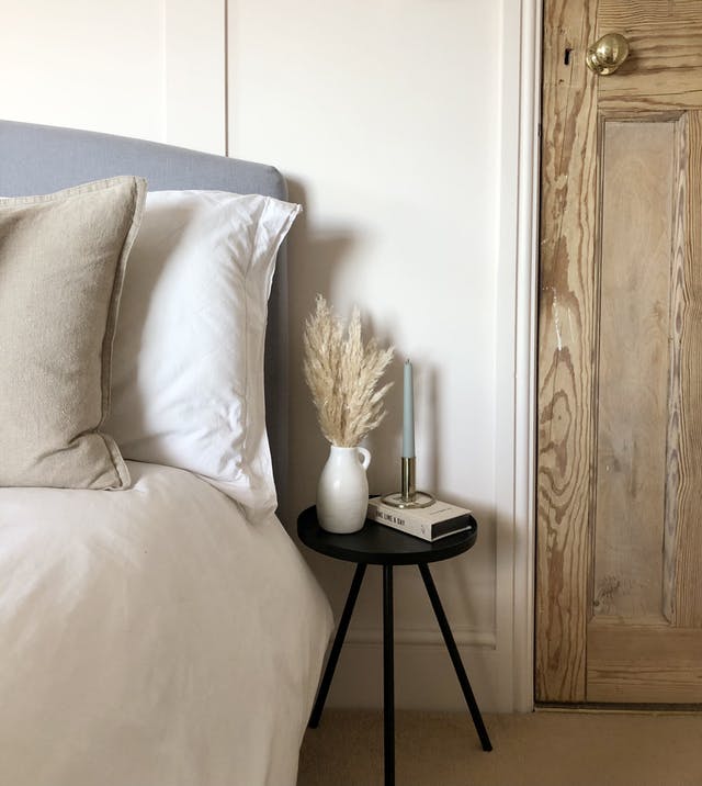 Scandi inspired bedroom