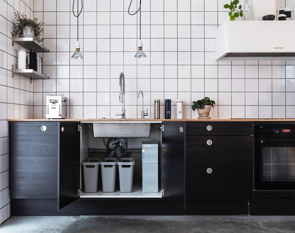Dark wood scandi style kitchen inspiration Lick home