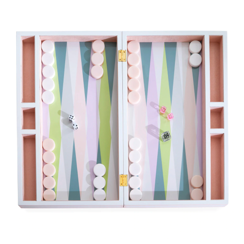 Backgammon set by Jonothan Adler