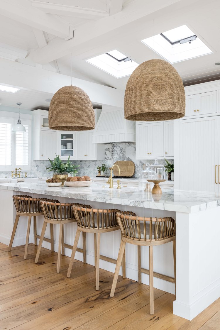 Coastal decor kitchen