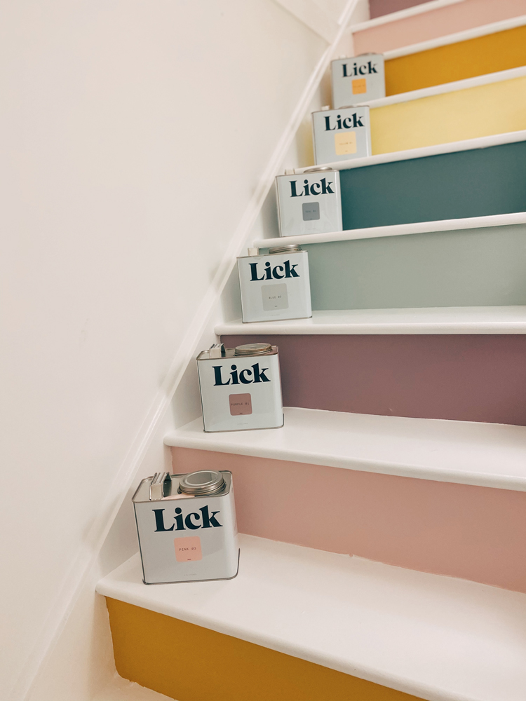 Multicolor stairs 