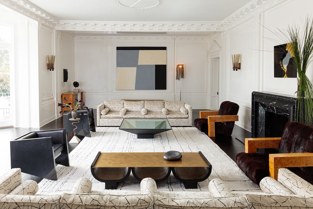 Interior trends contemporary style living room