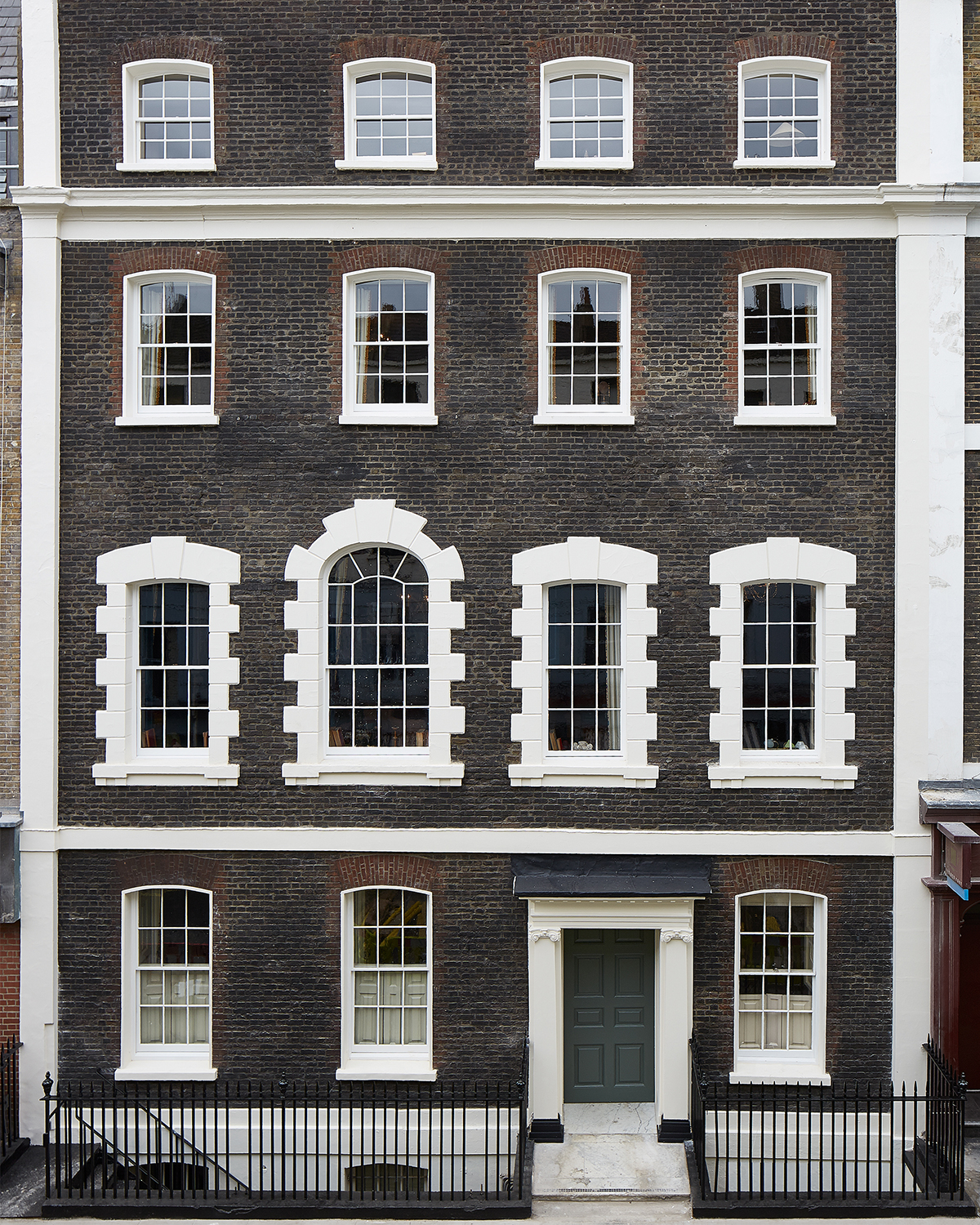 The exterior building of Soho House 76 Dean Street