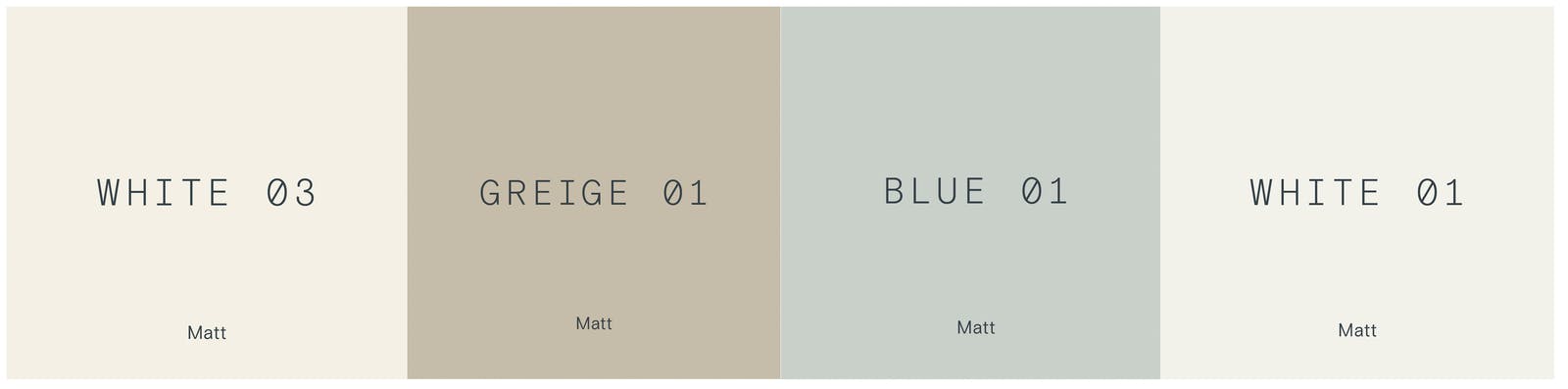 Scandi neutral colour palette in Lick paint