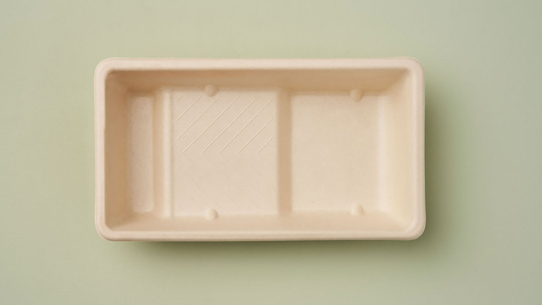 4" Biodegradable Pulp Paint Tray Decorating Supplies