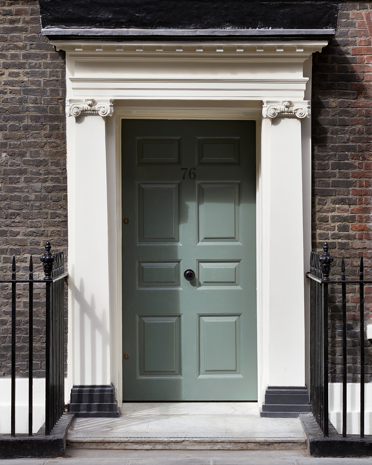 Front door of Soho House 76 Dean Street
