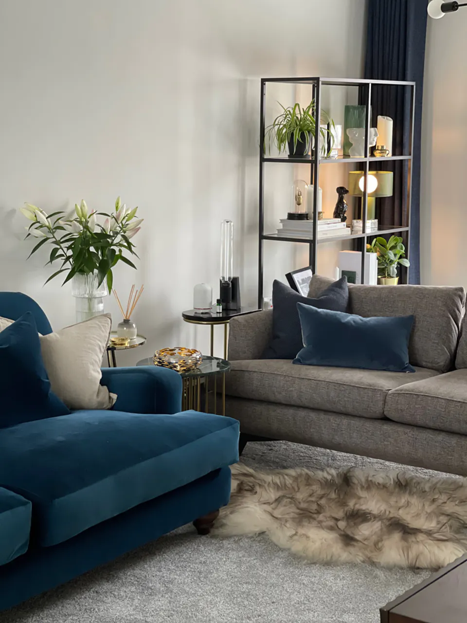 Scandi living room inspiration by @insidesixtythree