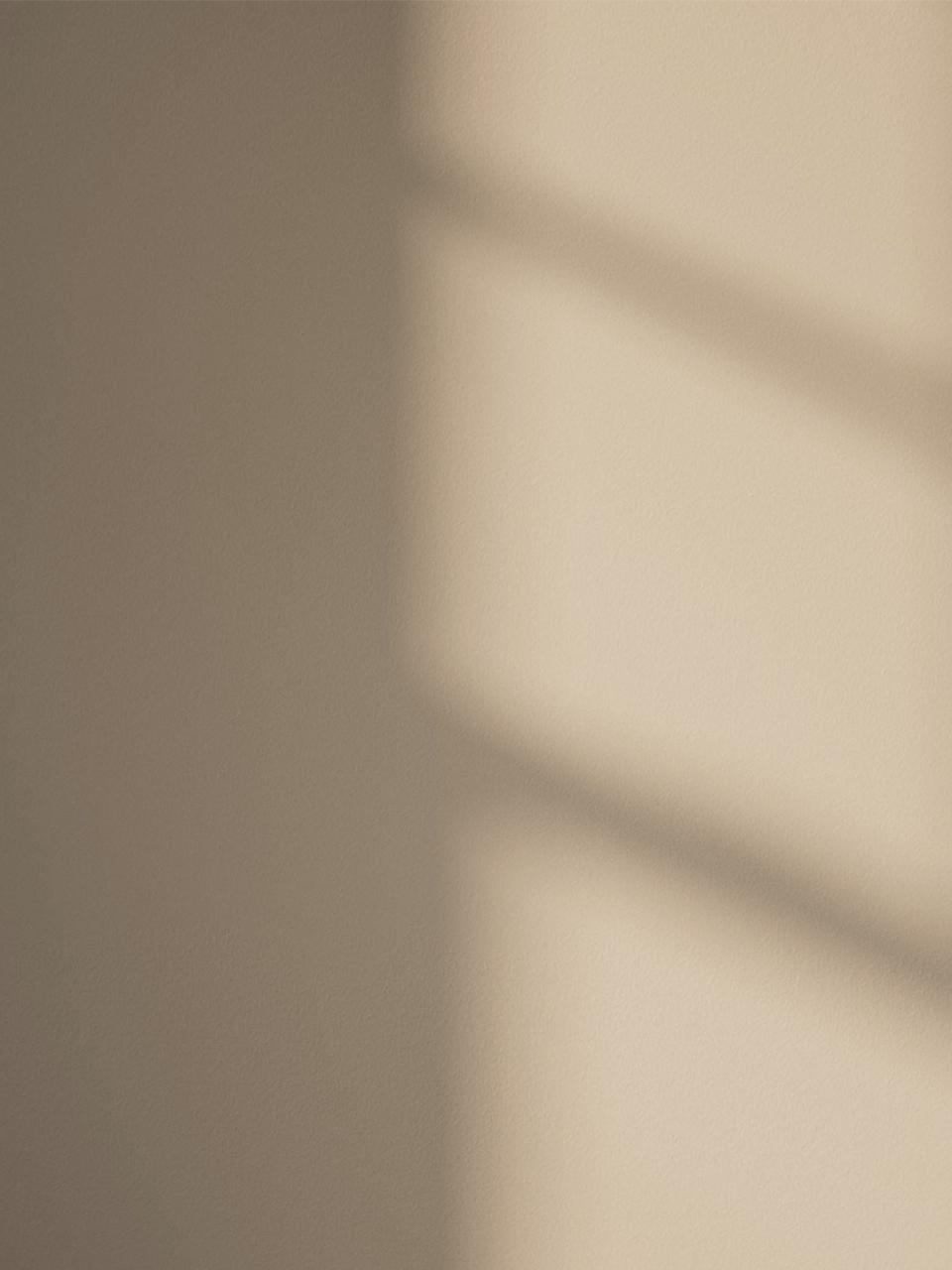 Beige 02 paint shade on the wall with shadow