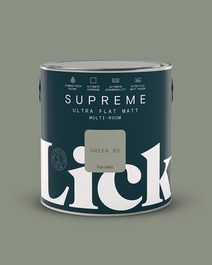 トップス fooded GREEN 2 (sample) Green 02: Sage Green Paint - Peel & Stick Paint Sample | Lick