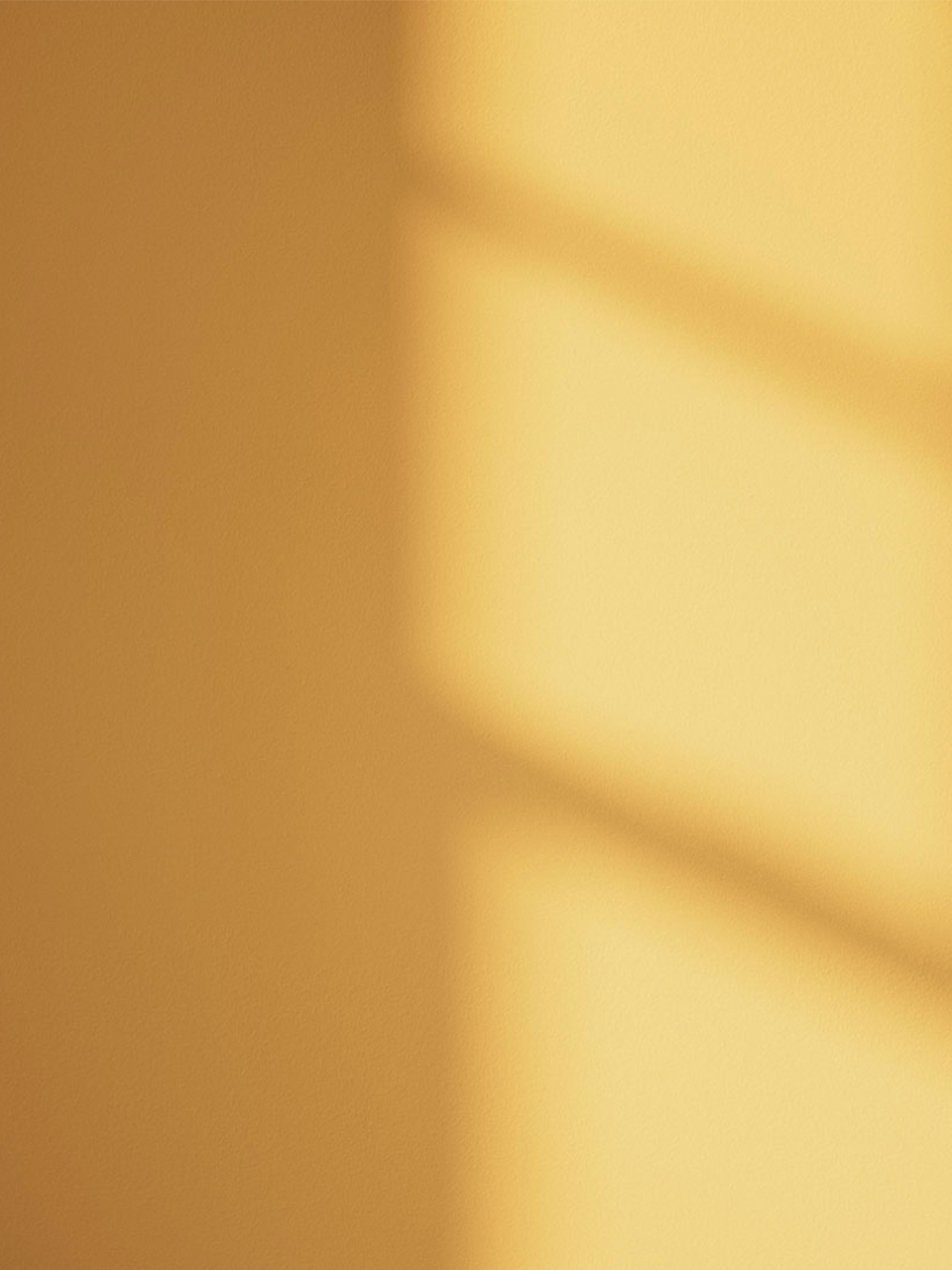 Yellow 02 paint shade on the wall with shadow