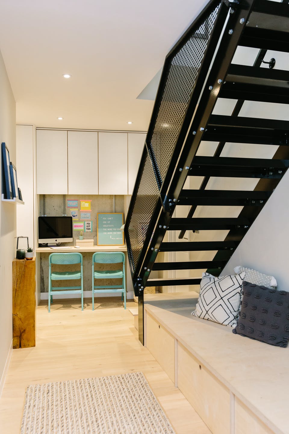 Home Office in a Staircase