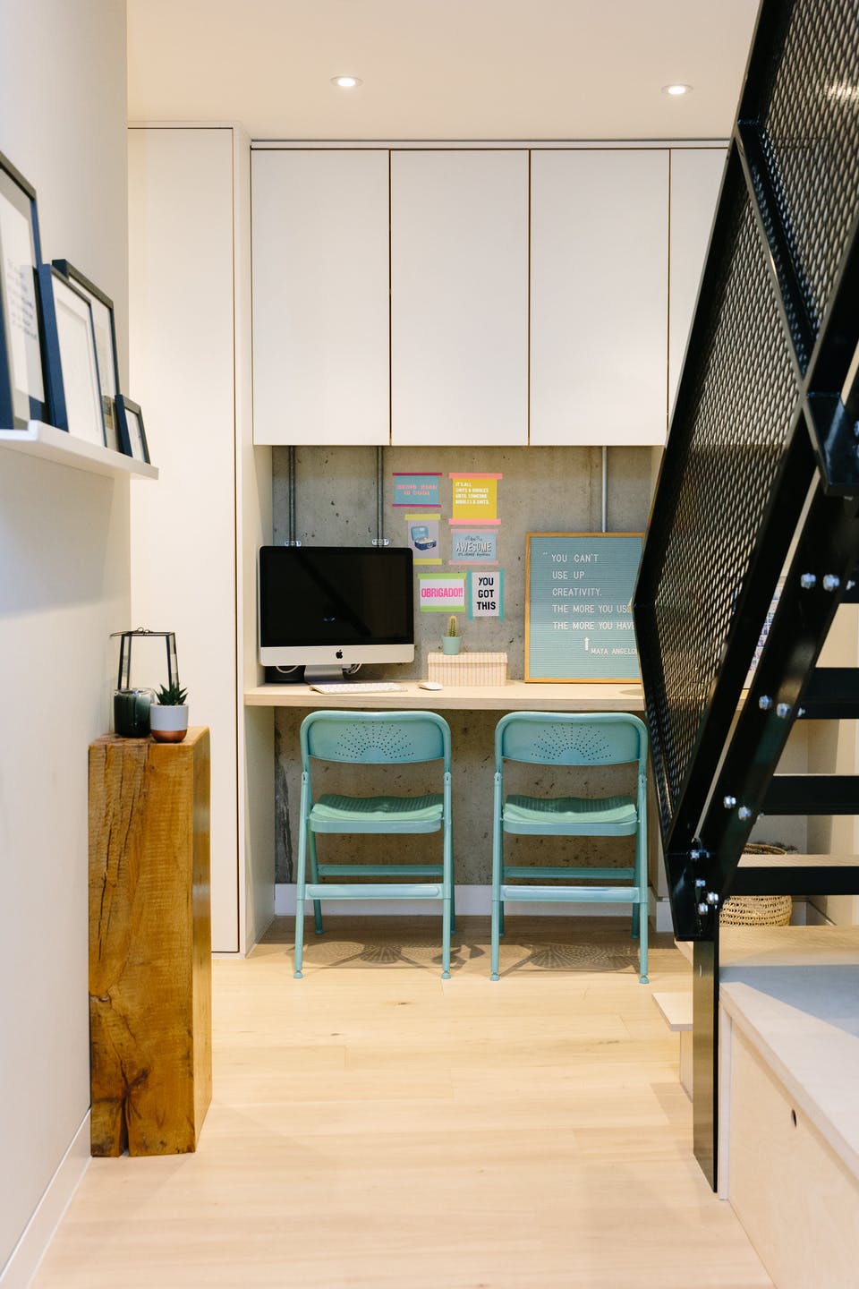 Home Office in a Staircase