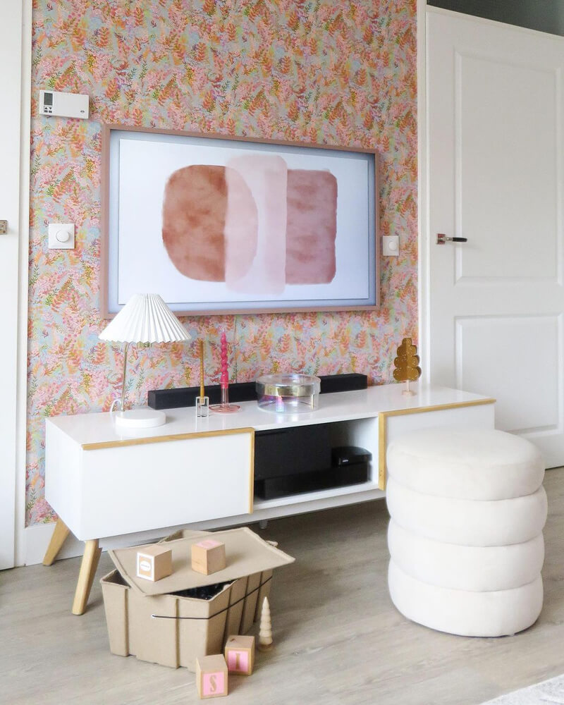 Interior trends contemporary hallway using Lick wallpaper Village Cricket 02