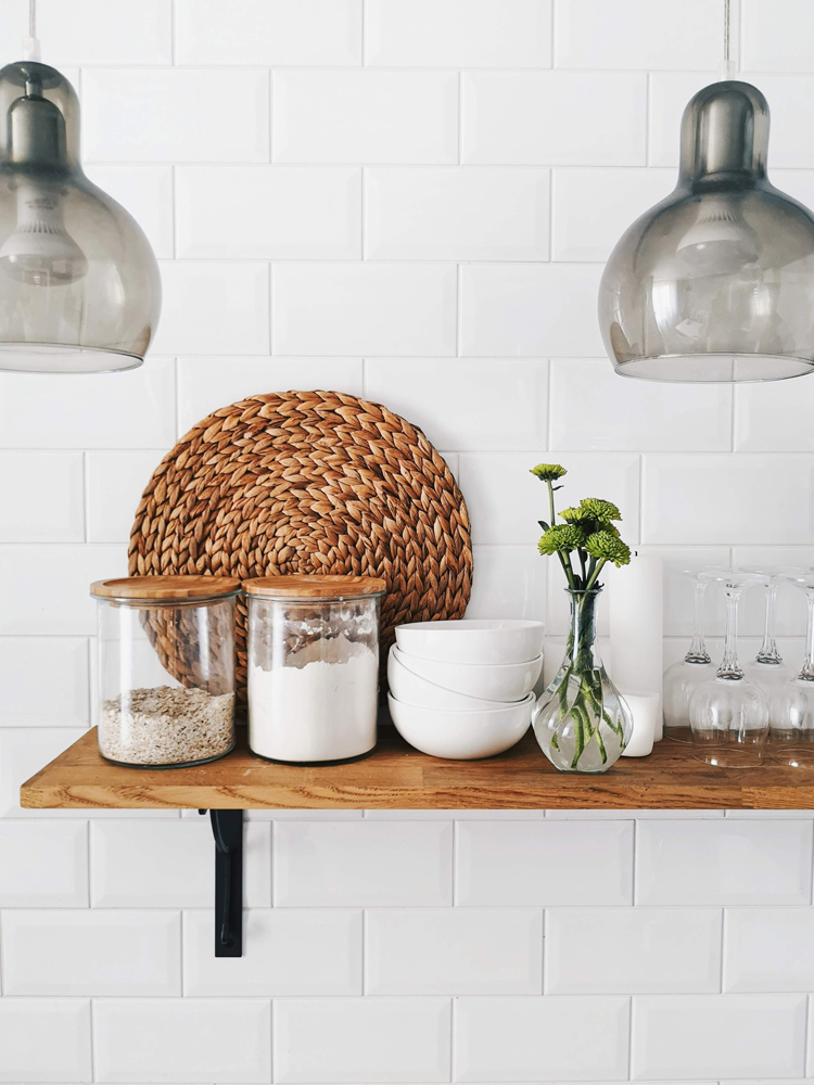 Scandi kitchen shelving inspiration Lick home
