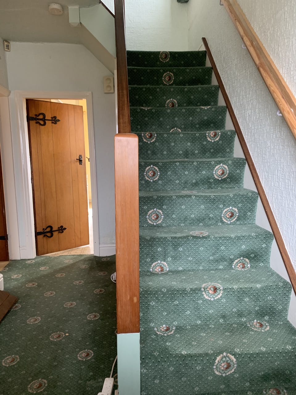 Before Staircase Transformation by @letsmakethishouseahome - Blog 