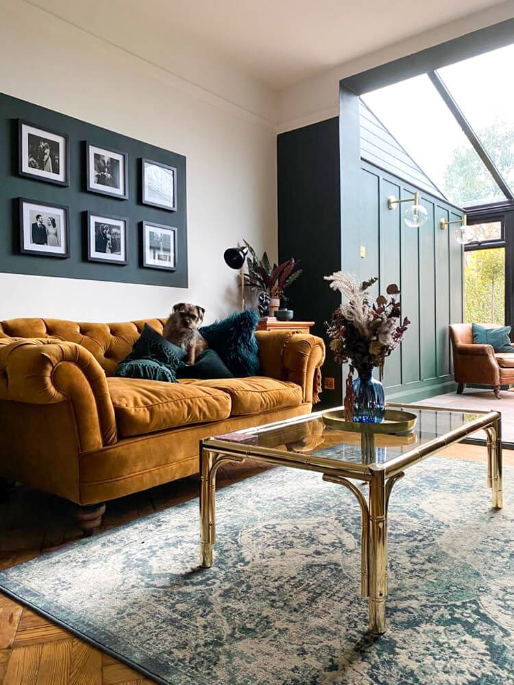 Open plan living room decorated by @bethathome in White-02