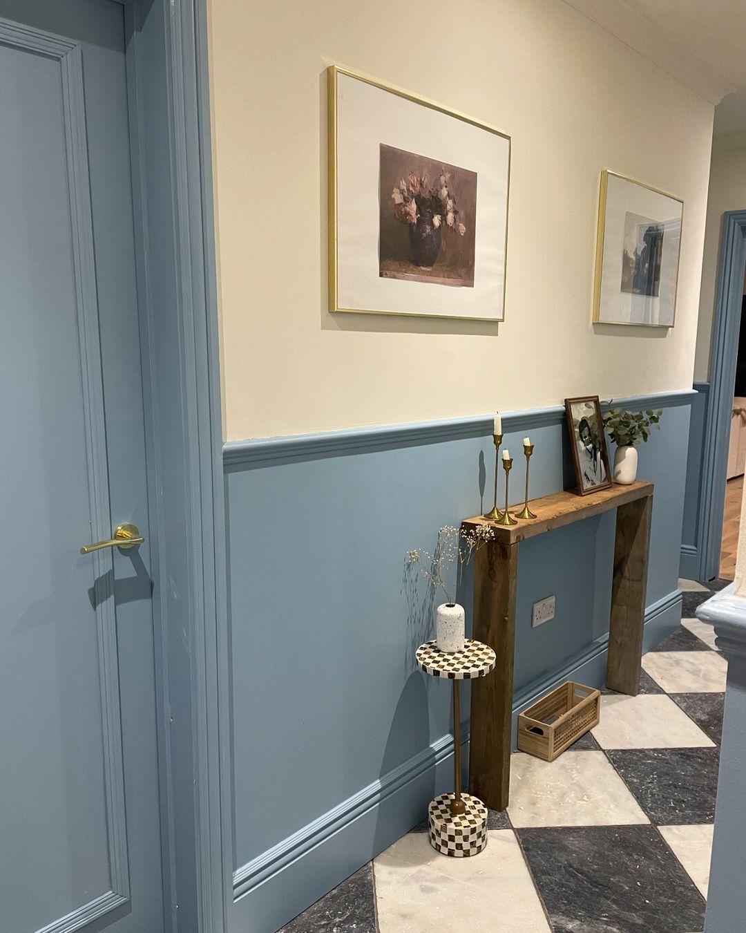 Hallway in Blue 04