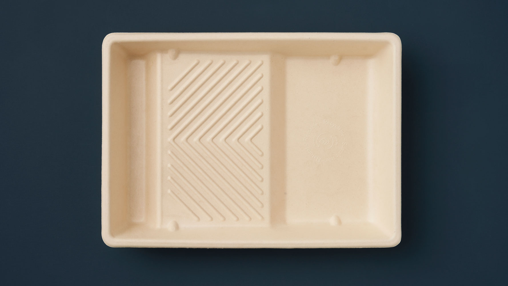9" Biodegradable Pulp Paint Tray Decorating Supplies