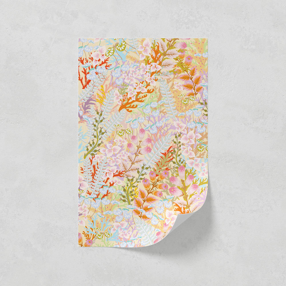 Village Cricket 02 Floral & Botanical Wallpaper