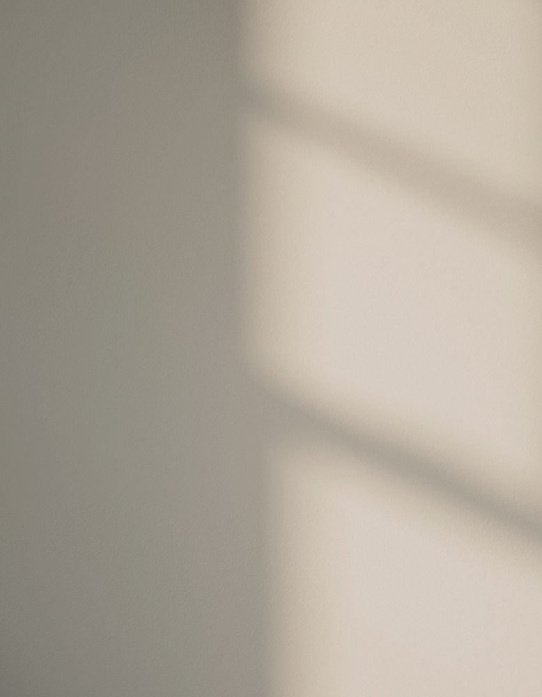 Beige 03 paint shade on the wall with shadow