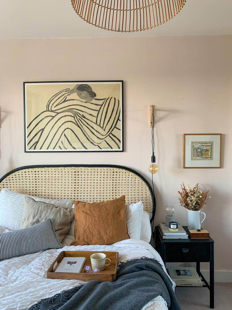 Lick paint Pink 01 boho interior decor bedroom