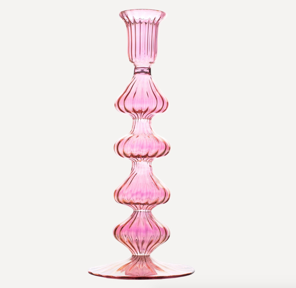 Glasette candlestick